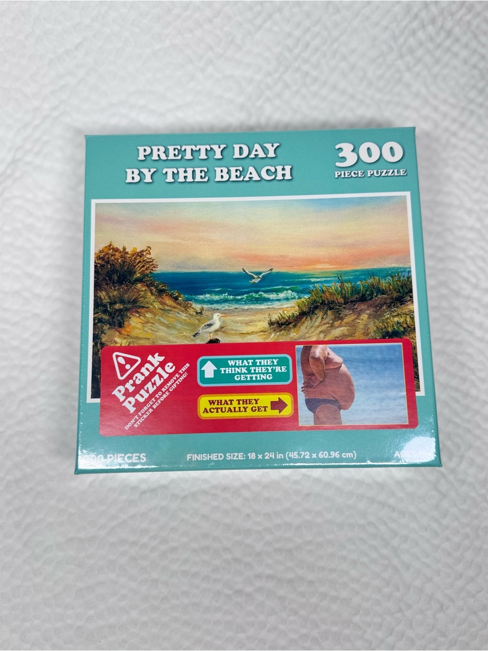Doing Things Beach Prank Puzzle 300 Piece Gag Gift New Sealed